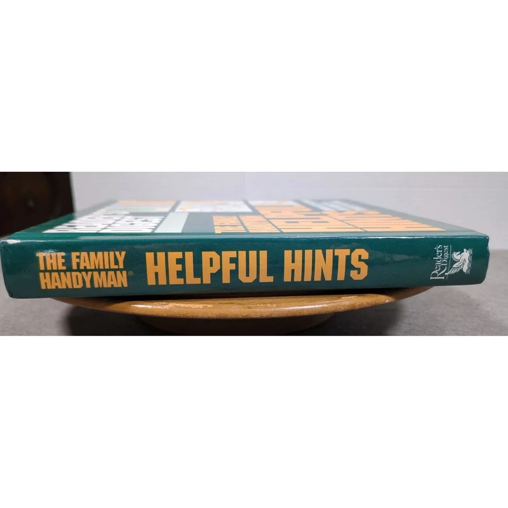 1995 Readers Digest The Family‎ Handyman Helpful Hints Vintage Hardcover